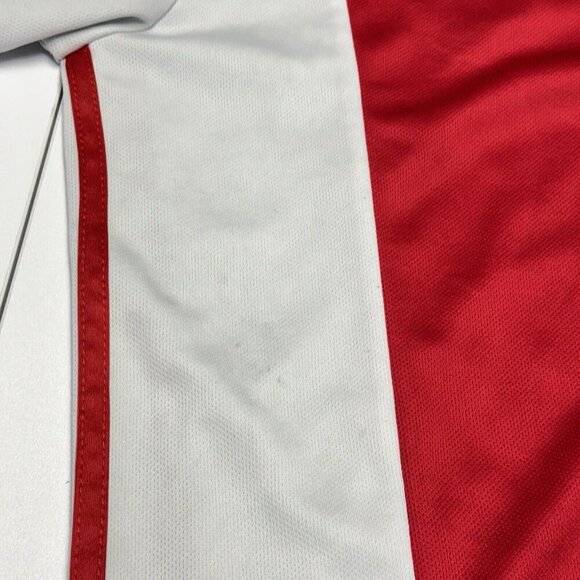 Ajax Adidas Jersey Adult Medium Red Eredivisie Europa League Soccer Climalite - Picture 12 of 15